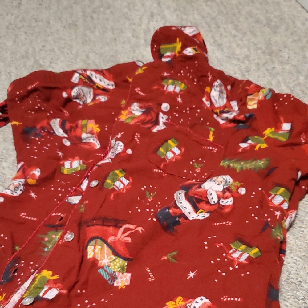Wondershop Red Santa Pajama Set